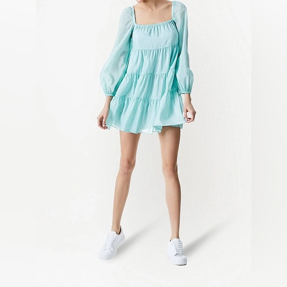 Alice + Olivia Dresses & Skirts - Alice + Olivia |  Rowen Tiered Tunic Minidress